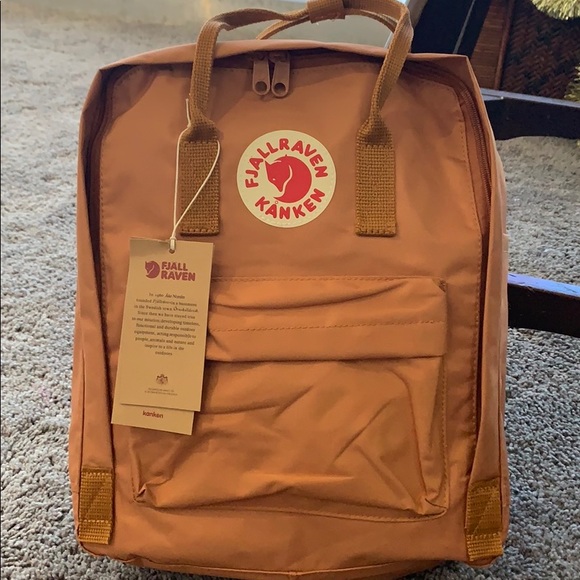 kanken backpack burnt orange